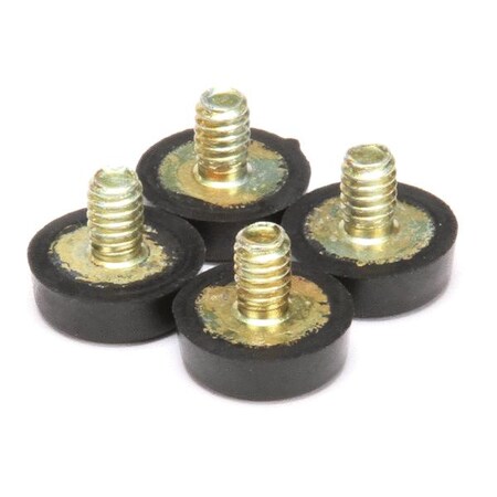 Bunn Kit, Foot 4Pk .75Odx.25Ht.25Thd 35712.0000